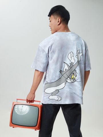 Buy Tom & Jerry: The Chase Mens Oversized T-Shirt Online. OS23