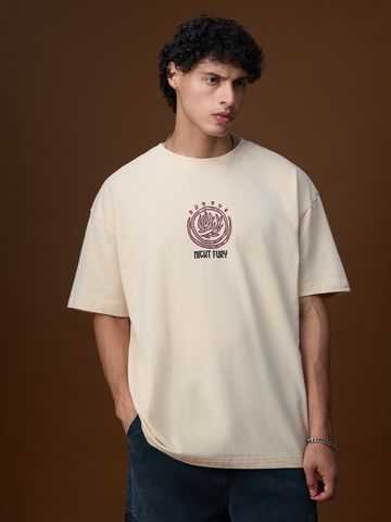 Buy HTTYD: Night Fury Men Oversized T-Shirt Online OS23