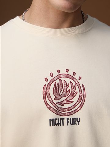 Buy HTTYD: Night Fury Men Oversized T-Shirt Online OS23