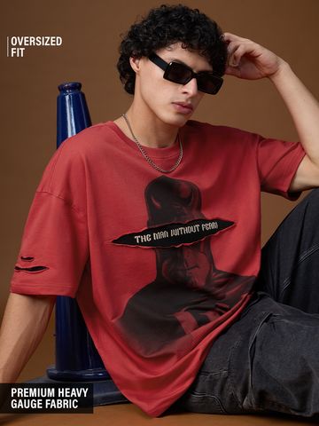 Buy Daredevil: No Fear Oversized T-Shirts Online OS23