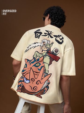 Buy Naruto Shippuden: Jiraiya Men Oversized Shirts Online C76
