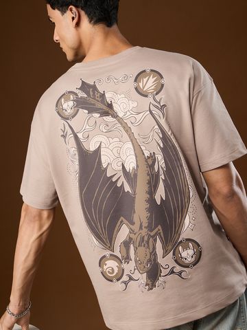 Buy HTTYD: Lets's Fly Mens Oversized T-Shirt Online OS23