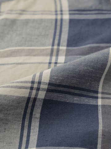 Buy Cotton-Linen Shirt: Blue Topaz Men Online at The Souled Store. C76
