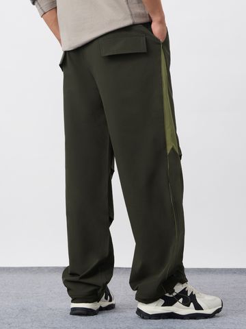 Buy Parachute Pants: Kale Green Men Pants Online F56