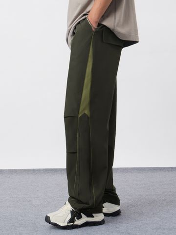 Buy Parachute Pants: Kale Green Men Pants Online F56