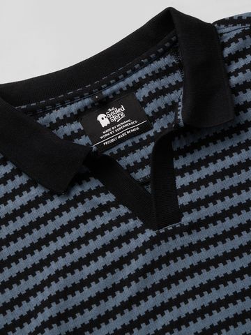 Buy Jacquard Polo: Twilight Oversized Polos Online P09