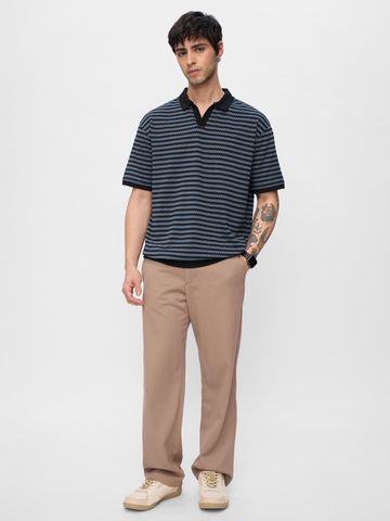 Buy Jacquard Polo: Twilight Oversized Polos Online P09