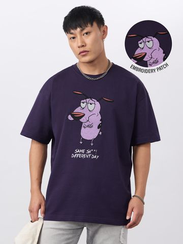 Buy Courage: Different Day Oversized T-Shirts Online OS23