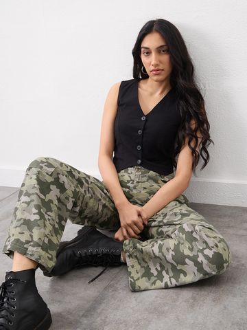 Carpenter Pants: Foxtroay womens Pants JB65