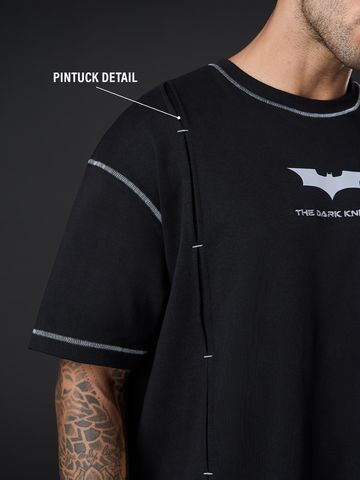 Buy Batman: Logo Oversized Full Sleeve T-Shirt Online OS23
