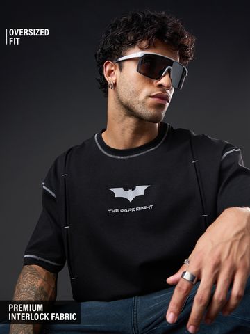 Buy Batman: Logo Oversized Full Sleeve T-Shirt Online OS23