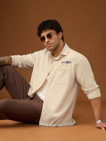 Buy Relaxed-Fit Shirt: Twin Fish Men Relaxed Fit Shirts Online at The Souled Store. C76