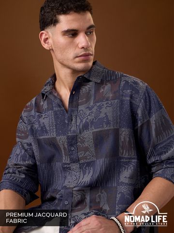 Buy Oversized Shacket: Viking Men Shackets Online C76