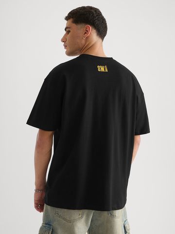 Buy Smiley: Winkle Oversized T-Shirts For Men Online OS23