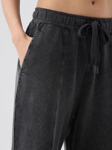 Solids: Charcoal Grey Women Flared Joggers JB65