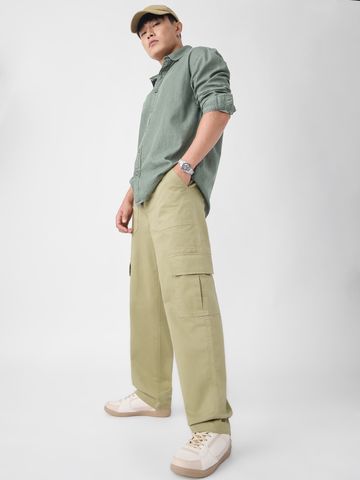 Buy Cargo Pants: Desert Dune Men Cargo Pants Online F56
