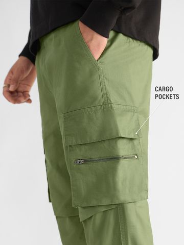 Buy Parachute Pants: Combat Moss For Men Online F56