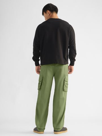 Buy Parachute Pants: Combat Moss For Men Online F56