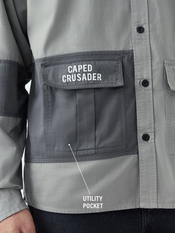 Buy Batman: Dark Knight Returns Men Utility Shirts Online C76