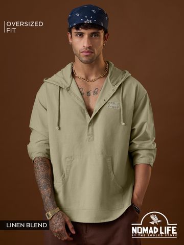 Buy Oversized Hoodie: Grassland Men Hoodie Online C76