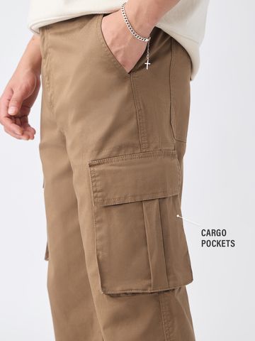 Buy Cargo Pants: Autumn Ember Men Cargo Pants Online F56