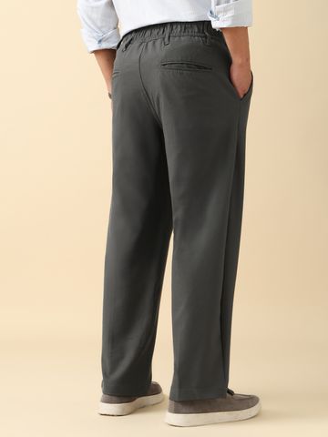 Buy Korean Pants: Rhodium Men Korean Pants Online F56