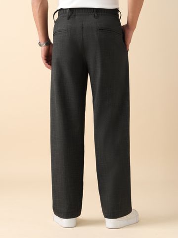 Buy Korean Pants: Monochrome Men Korean Pants Online F56