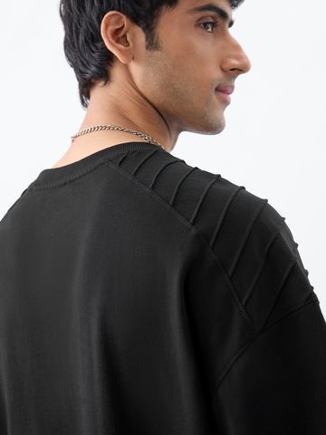 Buy Oversized T-Shirt: Midnight Soul Men Super Oversized Fit T-shirts Online OS23