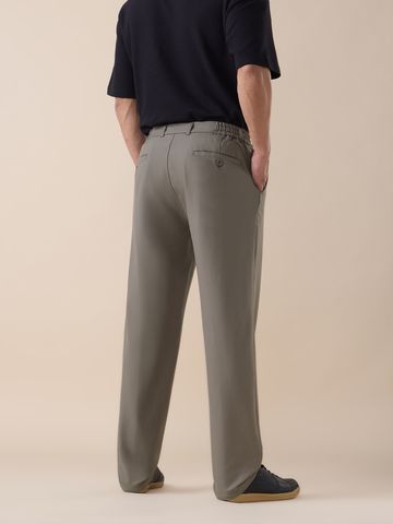 Buy Slim-Fit Pants: Sandy Beige Men Pants Online F56