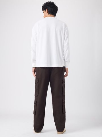 Buy Cargo Pants: Espresso Men Pants Online F56