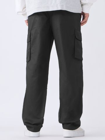 Buy Parachute Pants: Noir For Men Nline F56