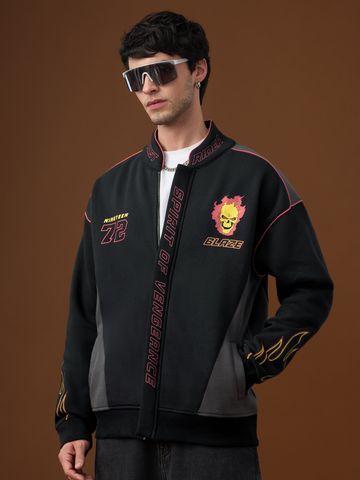 Ghost Rider: Hell Cycle Club Men Running Jacket JB65