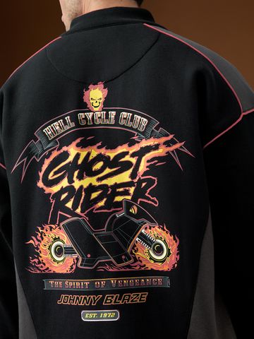 Ghost Rider: Hell Cycle Club Men Running Jacket JB65
