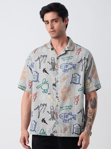 Buy Oversized Shirt: Freeform Men Shirts C76