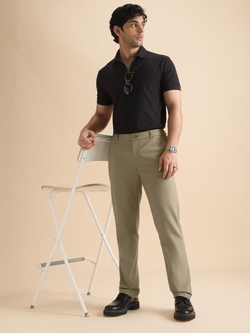 Buy Slim-Fit Pants: Dune Men Pants Online F56