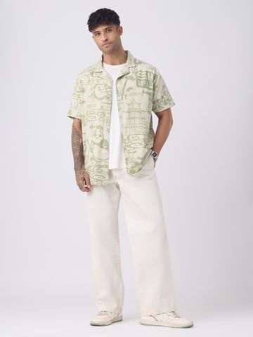 Buy Kung Fu Panda: Dragon Warrior Men Relaxed Shirts Online C76