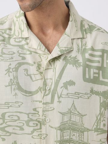 Buy Kung Fu Panda: Dragon Warrior Men Relaxed Shirts Online C76