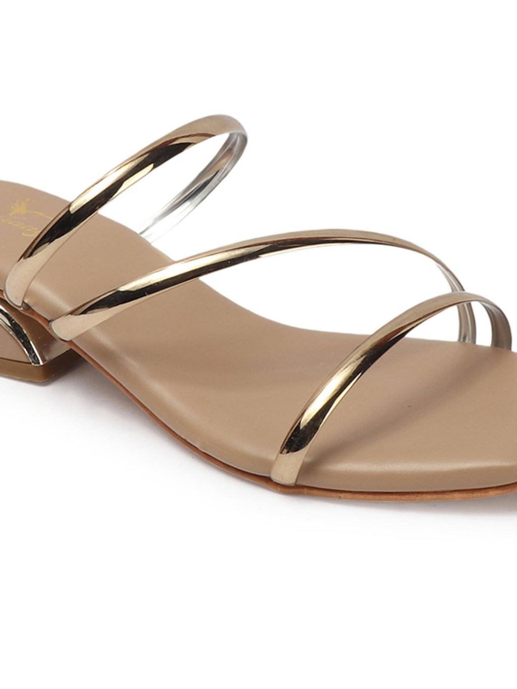 Women Beige Synthetic Heels | H78 - view 3