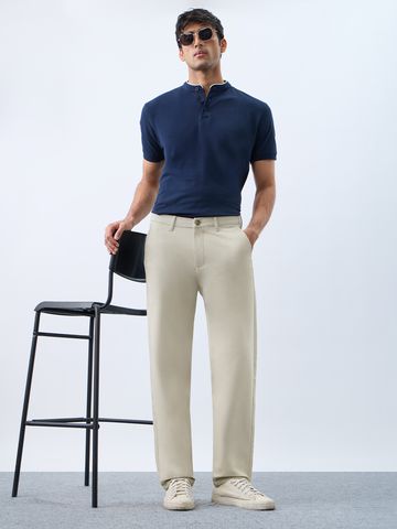 Buy Chino Pants: Porcelain Men Chino Pants Online F56