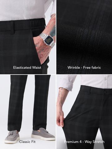 Buy Stretch Pants: Graphene Men Pants Online F56