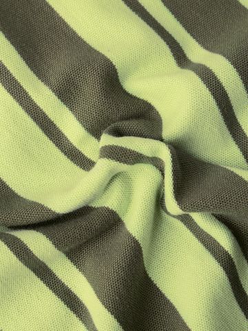 Buy Stripes: Green, Black Men Oversized Polos P09