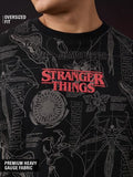 Buy Stranger Things: Logo Men Oversized T-Shirt Online OS23