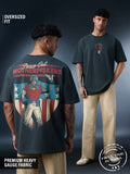 Buy DC: Peace Out Men Oversized T-Shirt Online OS23