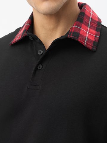 Buy Oversized Polo: Crossfade Men Oversized Polo Online P09
