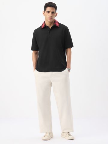 Buy Oversized Polo: Crossfade Men Oversized Polo Online P09