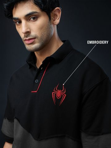 Buy Spider-Man: Miles Morales Men Polos Online P09