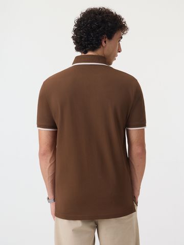 Buy Pique Polo: Biscuit Mens Polo Online P09