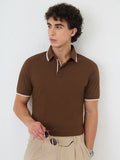 Buy Pique Polo: Biscuit Mens Polo Online P09
