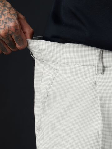 Buy Pleated Pants: Ivory Men Pants Online F56