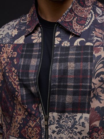Buy Oversized Shacket: Patch Play Mens Shacket Online C76